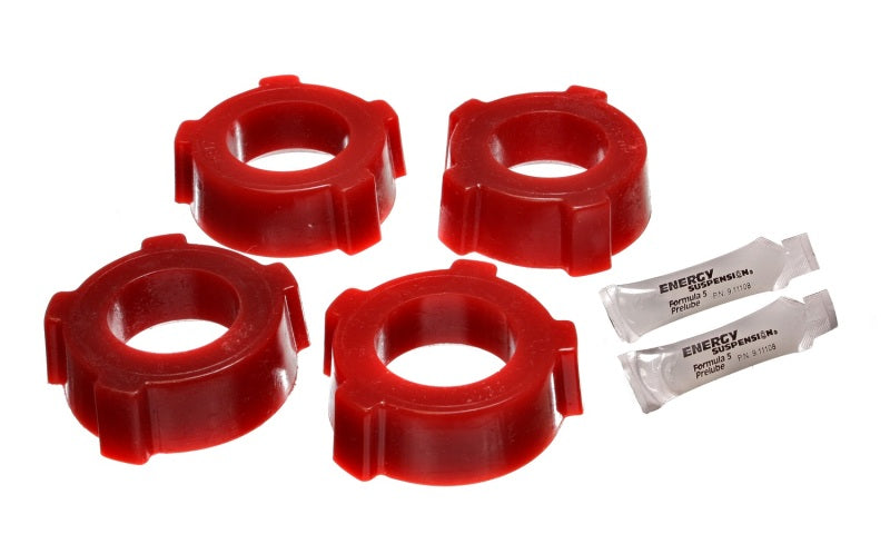 Energy Suspension 15.2108R Rear Spring Plate Bushing Set for 1960-1968 Volkswagen Beetle with Swing Axle Suspension