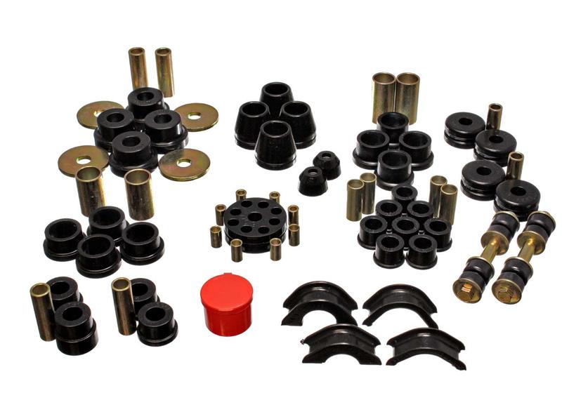 Energy Suspension 70-70 Nissan 240Z Black Hyper-Flex Master Bushing Set for 1970-1973 Nissan 240Z