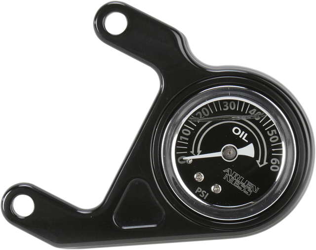 ARLEN NESS Oil Pressure Gauge Kit - Radius - Black 15-676