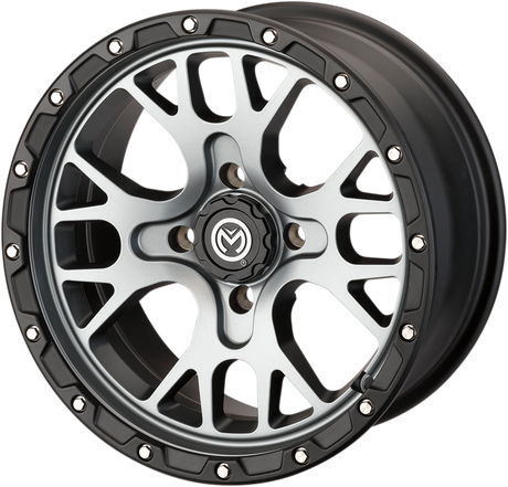 MOOSE OFFROAD Wheel - 545X - Front/Rear - Gray - 14x7 - 4/156 - 5+2 545147156SGBL54