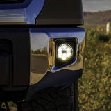 Nacho Offroad Technology Toyota Nacho SAE Only Plug & Play Fog Light Kit - White for Toyota Tundra & Tacoma
