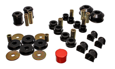 Energy Suspension Hyper-Flex Master Bushing Set for 2003-2005 Mitsubishi Lancer EVO 8 - Black