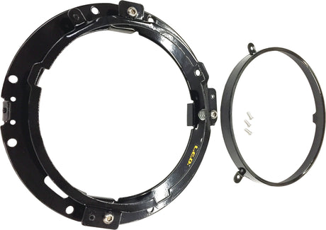PATHFINDER HD7R2B Adapter Ring and Wiring Harness Mounting Bracket for Harley Touring 2014 and Up with LED Headlamps