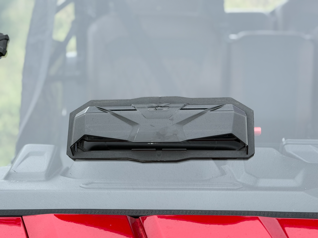 SEIZMIK Versa Vented Windshield UV Resistant for Polaris RZR with Pro-Fit Channeled Roll Cage