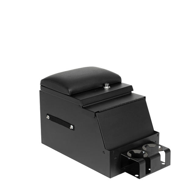 Tuffy Products 017-01 Deluxe 12.5-Inch Black Steel Security Console for Powersports Vehicles
