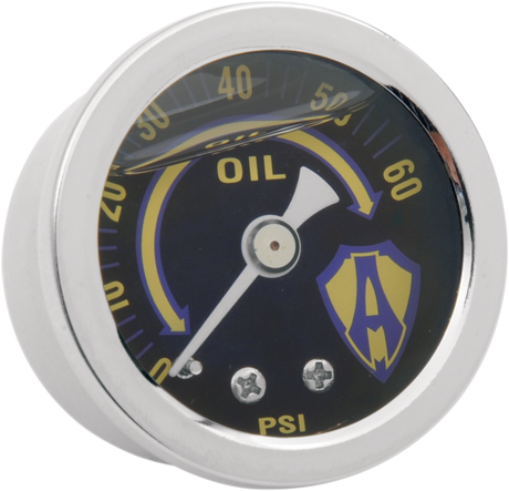 ARLEN NESS Oil Pressure Gauge Kit - Replacement - Chrome 15-655