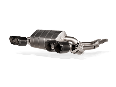 Akrapovic Slip-On Line Exhaust for 2023 BMW M2 G87 Titanium with Optional Tips