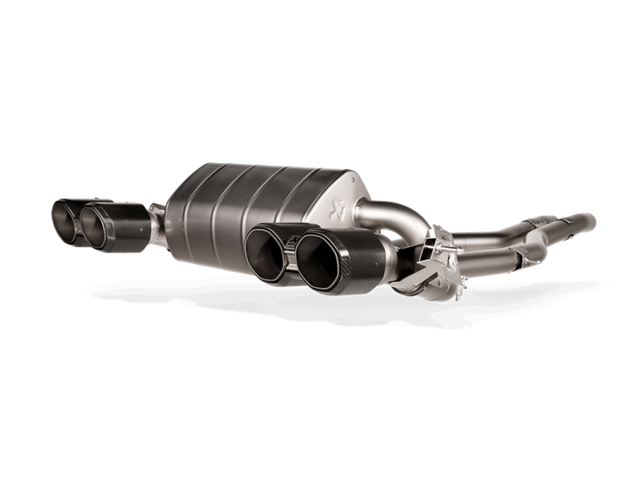 Akrapovic Slip-On Line Exhaust for 2023 BMW M2 G87 Titanium with Optional Tips