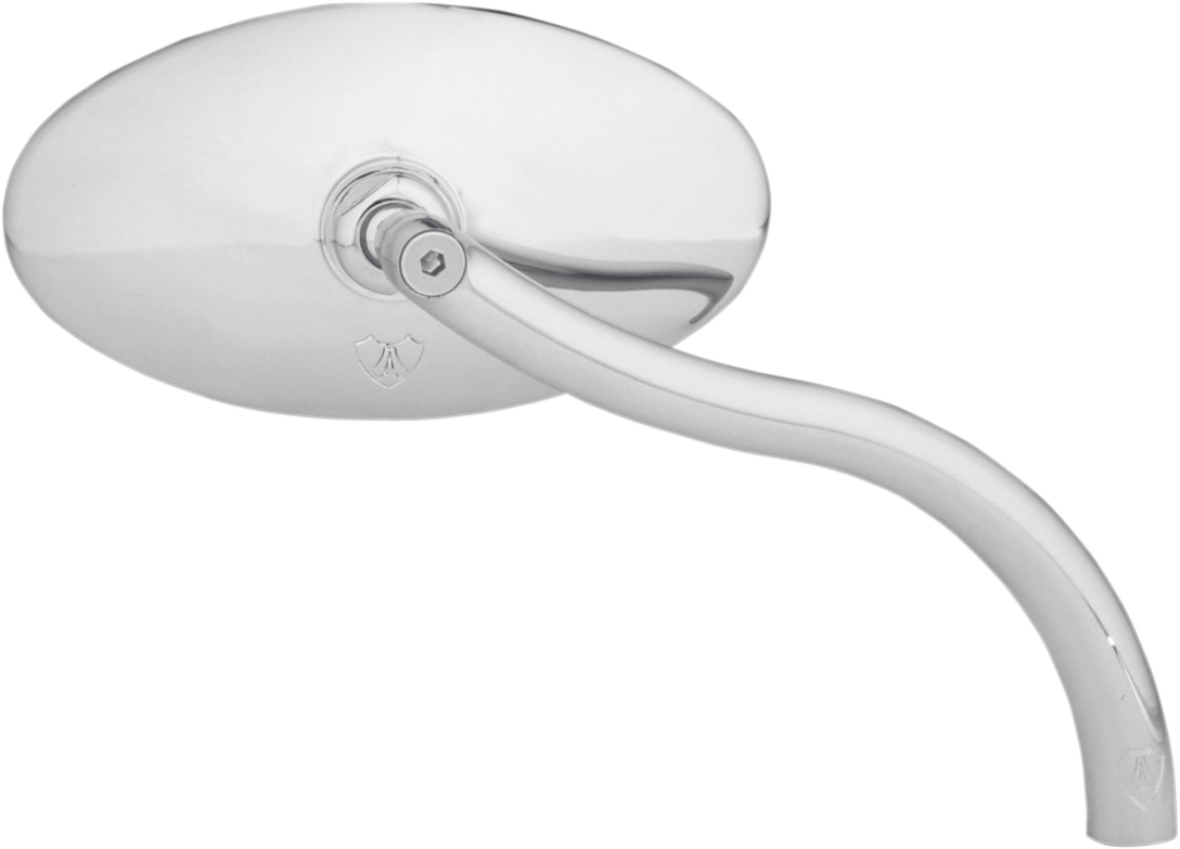 ARLEN NESS Mirror - Softbend - Side View - Smooth - Cat Eye - Chrome - Left/Right 13-046