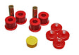 Energy Suspension 16.8111R Red Front Shock Bushing Set for 2000 Honda Civic, 1999 Honda Civic with Performance Polyurethane