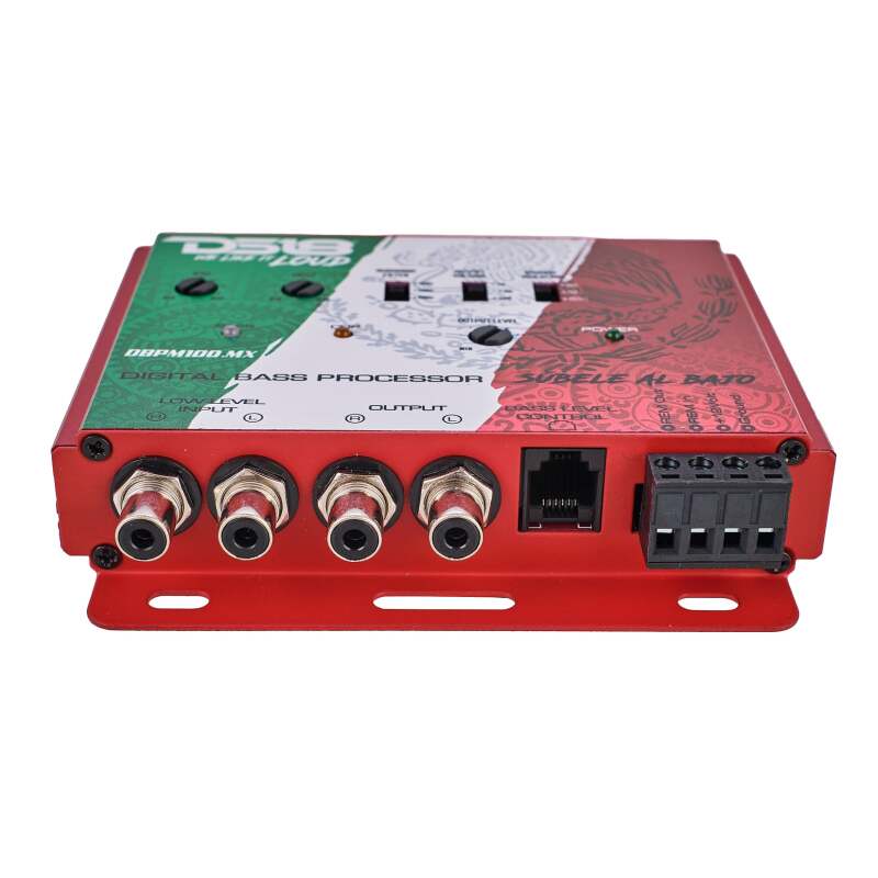 DS18 DBPM100.MX 2-Channel Low Level Input and Output Digital Bass Processor for Vehicles