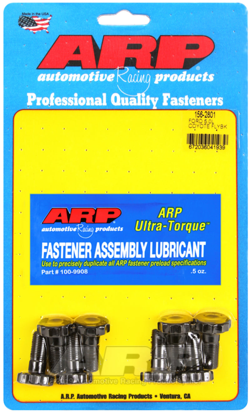 ARP Ford Coyote 5.0L Flywheel Bolt Kit - Vehicle Fitment for Ford Mustang, F-150, and More