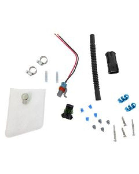 Walbro Universal Installation Kit for F90000267 E85 Fuel Pump - Includes Fuel Filter, Wiring Harness, and Fuel Line