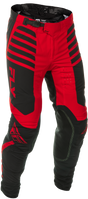 Fly Racing Lite Pants Black/Red Size 32 – Lightweight Motorcycle Riding Pants with Mesh Panels and BOA® Fit System for Men and Women