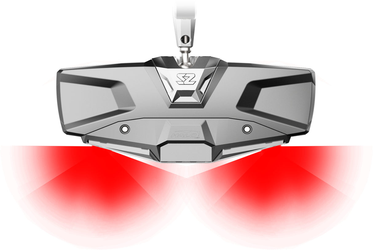 SEIZMIK Halo RA LED Rear Mirror 1.75 inch with Wide Viewing Range for Select Vehicles