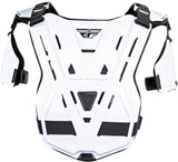Fly Racing Ce Revel Offroad Roost Guard White - Motocross and Offroad Vehicle Protection
