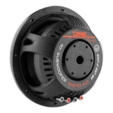 DS18 IXS Series 10-inch 600W RMS Shallow Mount Fiber Glass Subwoofer - Fits Most Car Trunks and Cargo Areas
