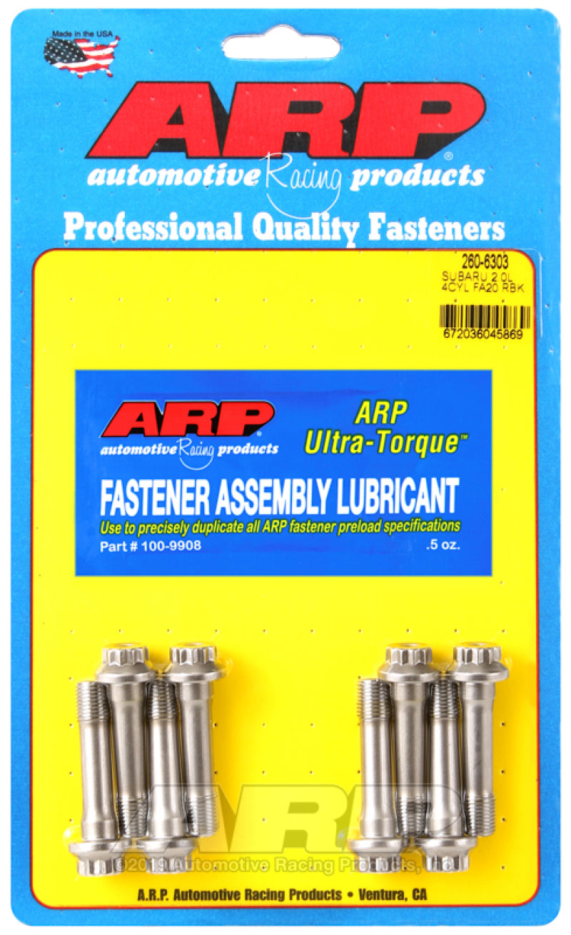 ARP Subaru FA20 2.0L Rod Bolt Kit – Engine Performance Upgrade for Subaru Models