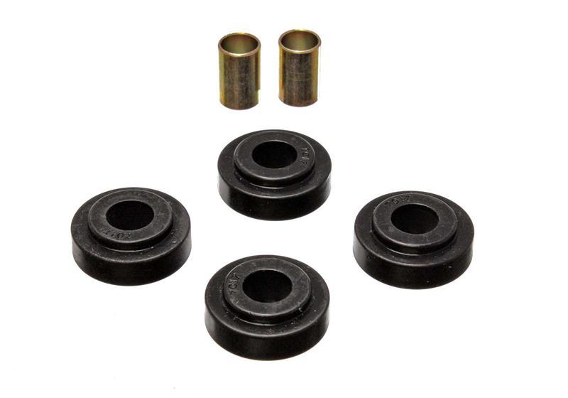 Energy Suspension 3.7105G Front Strut Rod Bushing Set for 1962-1967 Chevrolet Chevy II - Performance Polyurethane, Black