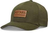Alpinestars Hardy Hat Military Large/Extra Large - Durable Cotton Blend with Structured Design