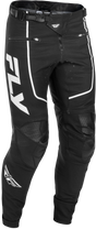 Fly Racing Rayce Bicycle Pants Black/White Size 30 – BMX and MTB Riding Pants with Durable Stretch Technology