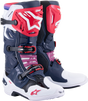 Alpinestars Tech 10 Supervented Offroad Boots – Night Navy / White / Rainbow, US Size 12