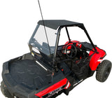 Open Trail Molded Roof for Polaris ACE 150 – Durable UV-Resistant HDPE with Steel Clamps