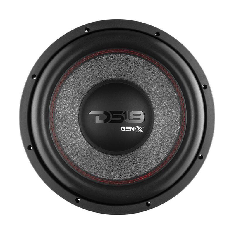 DS18 GEN-X124D 12-Inch 450W RMS Dual Voice Coil Subwoofer for Car Audio Systems