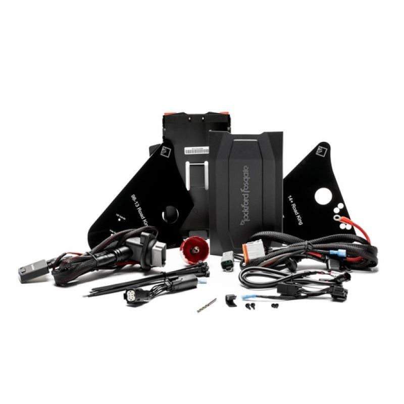 Rockford Fosgate RFK-HDRK Harley-Davidson Road King Amplifier Install Kit with Bluetooth Module for 1998 and newer models