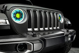 Oracle Oculus Bi-LED Projector Headlights for Jeep JL/Gladiator JT - w/ BC1 Controller