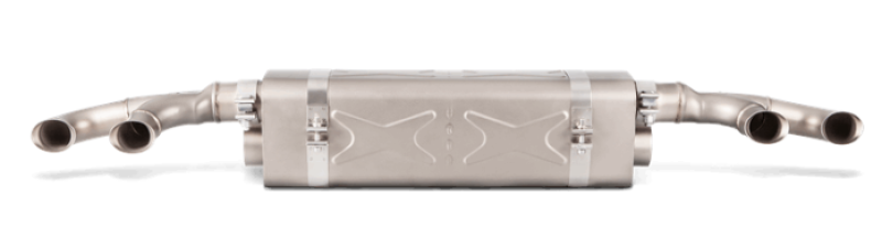 Akrapovic Slip-On Line Titanium Exhaust for 2016-2017 Porsche 911 Turbo and Turbo S (991.2)
