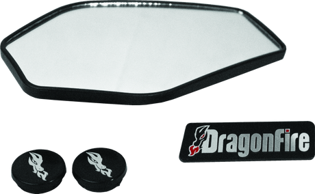 DragonFire Racing Slayer UTV Mirror Replacement Kit with CNC-Billet Aluminum Construction