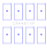 King Mitsubishi 4G63/4G64 6 Bolt 1st Gen DSM Performance Rod Bearing Set - Size +0.25mm