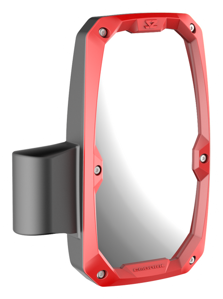 Seizmik Embark Mirror Red Trim Kit for UTVs – Versatile Mounting with Impact-Resistant Design