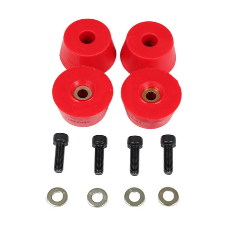 Energy Suspension Hyper-Flex Red Front Bump Stops for Toyota 4Runner (1995-2002) – Part Number 8.9103R