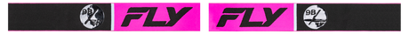 Fly Racing Zone Pro Goggle Pink/Black with Iridescent Red Mirror Lens for Motocross and Off-Road Vehicles