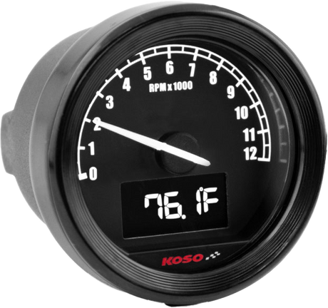 KOSO BA086101 Tnt 05r D48 Tachometer with Vehicle Fitment for Select Motorcycles