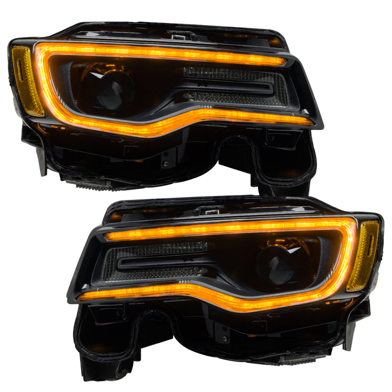 Oracle 1421 Jeep Grand Cherokee Dynamic Headlight DRL Upgrade Kit ColorSHIFT Dynamic
