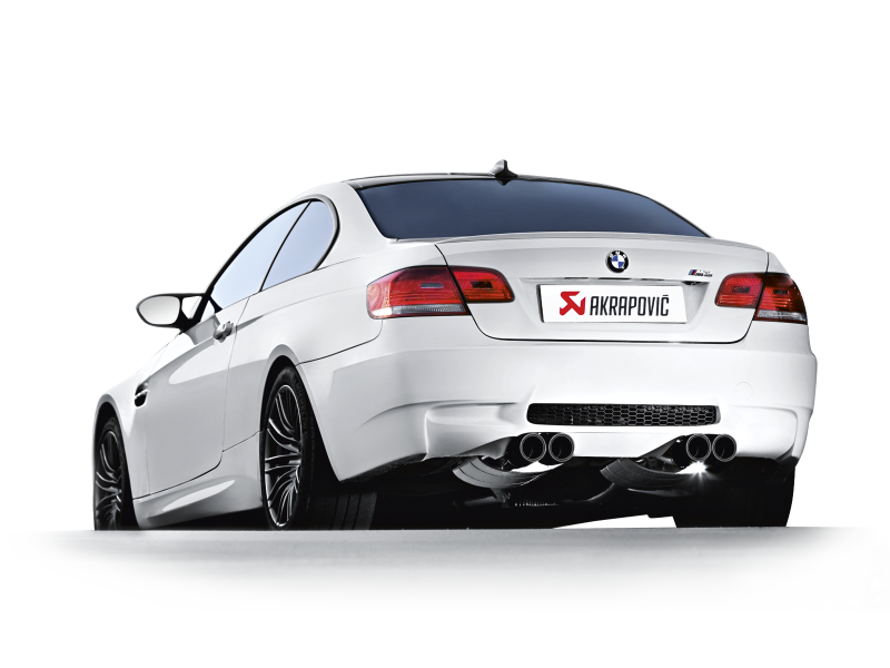 Akrapovic Evolution Line Cat-Back Exhaust System for 2008-2013 BMW M3 E92 E93 with Titanium Construction
