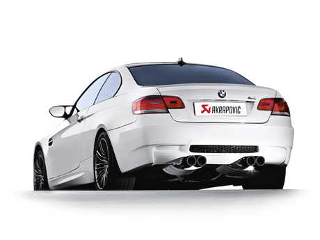 Akrapovic Evolution Line Cat-Back Exhaust System for 2008-2013 BMW M3 E92 E93 with Titanium Construction
