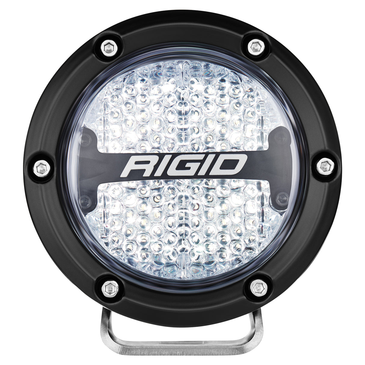 RIGID 36400 360 Series 4-inch Diffused RGB/2 RGBW LED Light Cover for Jeep Wrangler, Ford F-150, Chevrolet Silverado