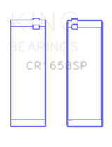 King Engine Bearings BMW N47 D20 A/N47S D20 D Sputter (Size +.25mm) Connecting Rod Bearing Set