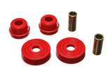 Energy Suspension 4.7114R Front Strut Tower Bushing Set for 1988-1992 Ford Mustang - Red Polyurethane