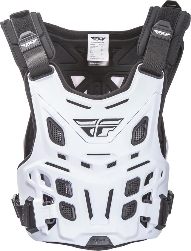 Fly Racing CE Revel Race Roost Guard White for ATV and Off-Road Motorcycles