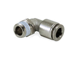 Air Lift Swivel Elbow Fitting - 1/8 in MNPT x 1/4 in PTC for Automotive Applications