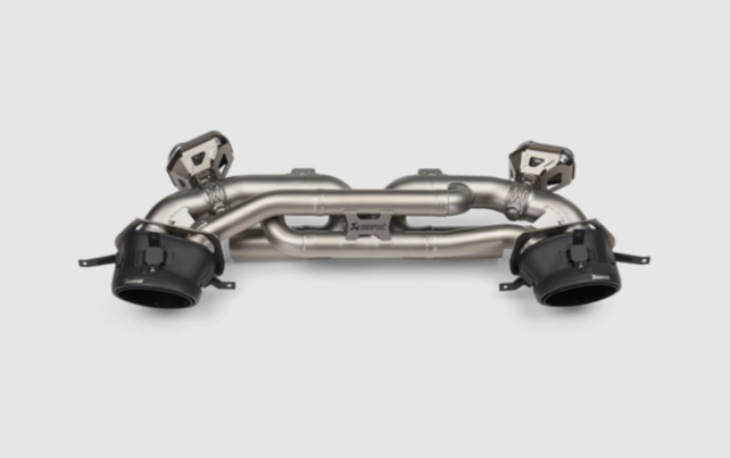 Akrapovic Slip-On Line Titanium Exhaust for 2025 Porsche 911 992.2 – Enhanced Performance and Sound