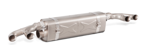 Akrapovic Slip-On Line Titanium Exhaust for 2016-2017 Porsche 911 Turbo and Turbo S (991.2)