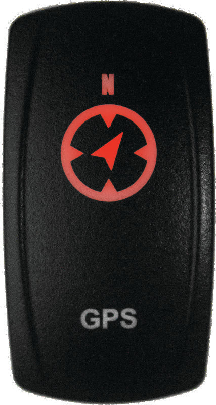 DragonFire Racing Switch GPS On/Off Red - Part #522625