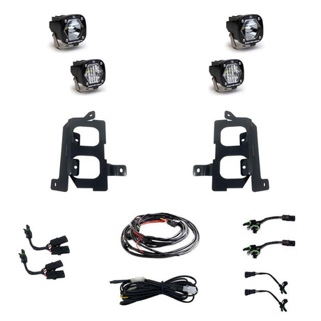 Baja Designs GMC 2020-22 Sierra 2500HD/3500HD S1 Dual Fog Pocket Light Kit