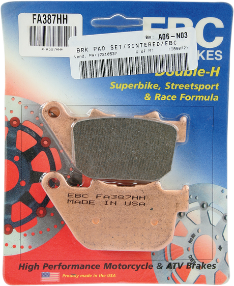 EBC HH Brake Pads FA387HH